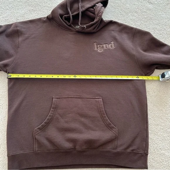 NWOT Men’s LGND Brown Hoodie Size 2XL